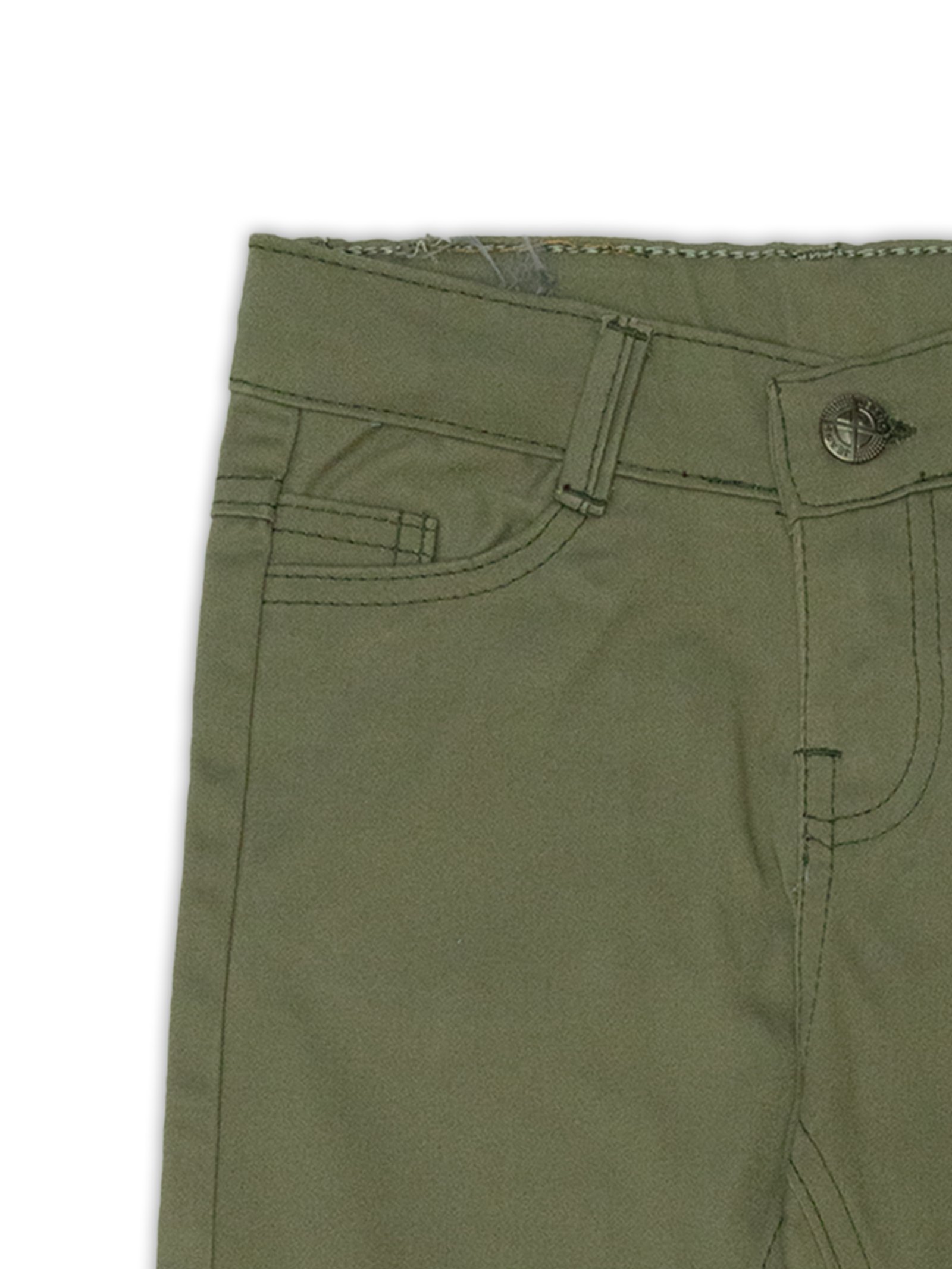 Olive Green Cotton pant D11-Designer Series