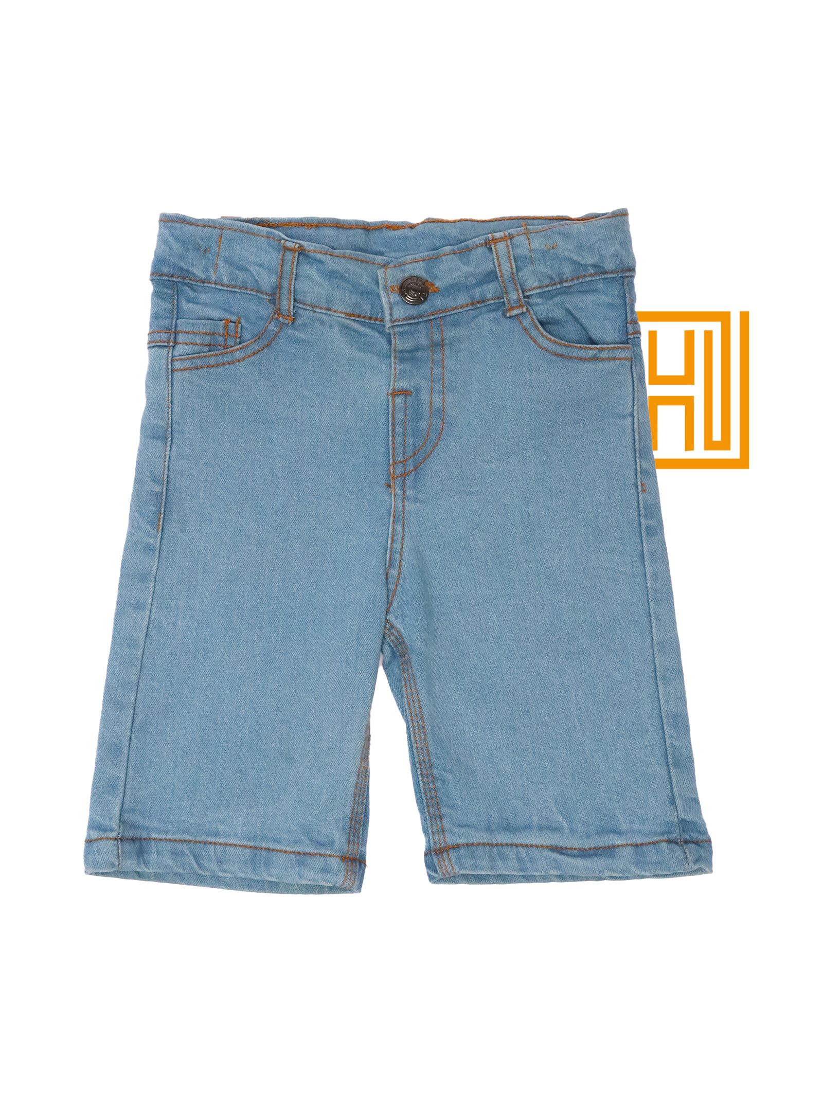 Premium Sky Blue Denim Shorts S03