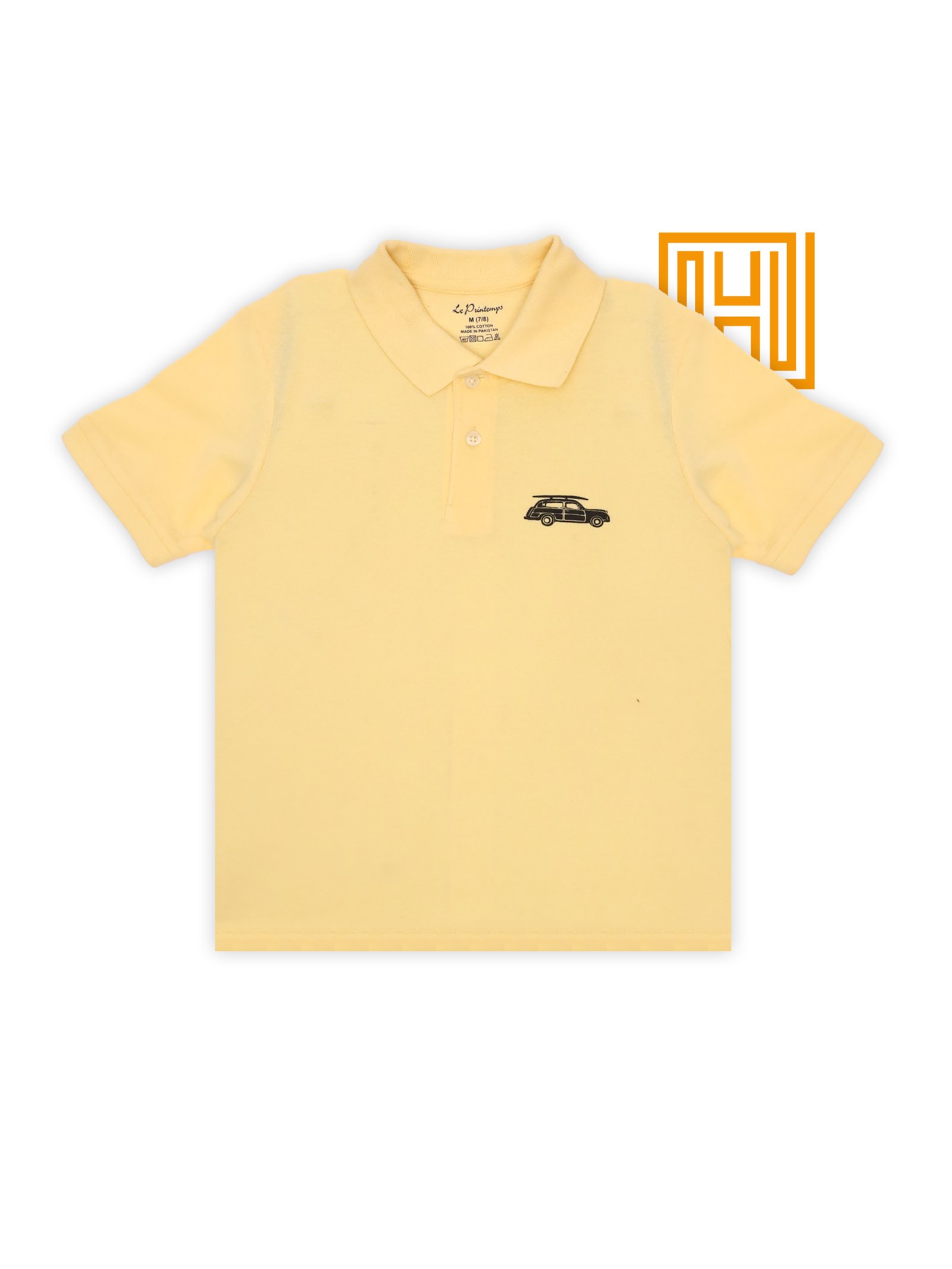 Premium Light Yellow Polo Shirt