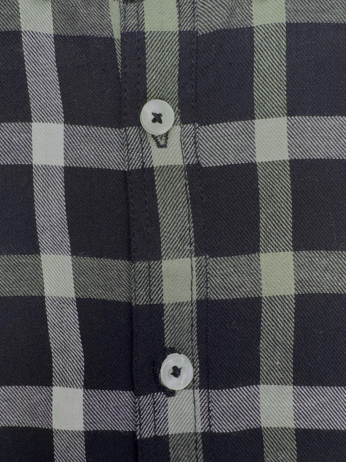 Premium Black Checkered Casual Shirt - Image 3