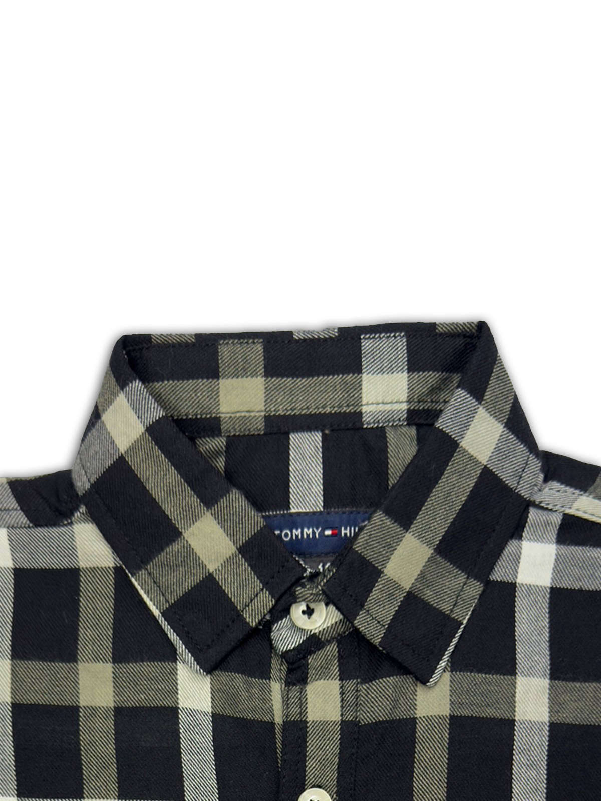 Premium Black Checkered Casual Shirt - Image 2