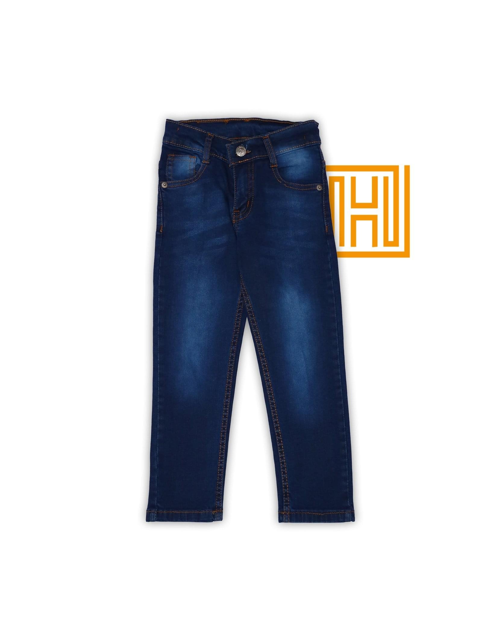 Navy Blue Denim Faded D31-Premium Series