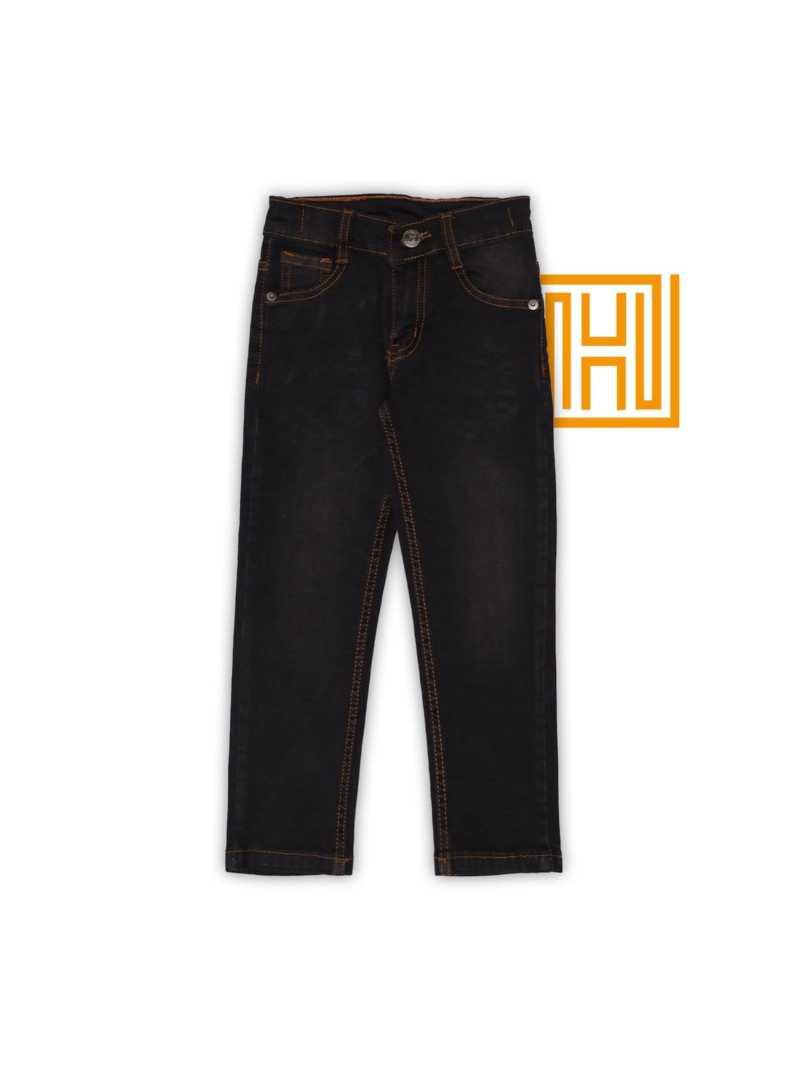 Brownish Black Denim Faded D32-Premium Series
