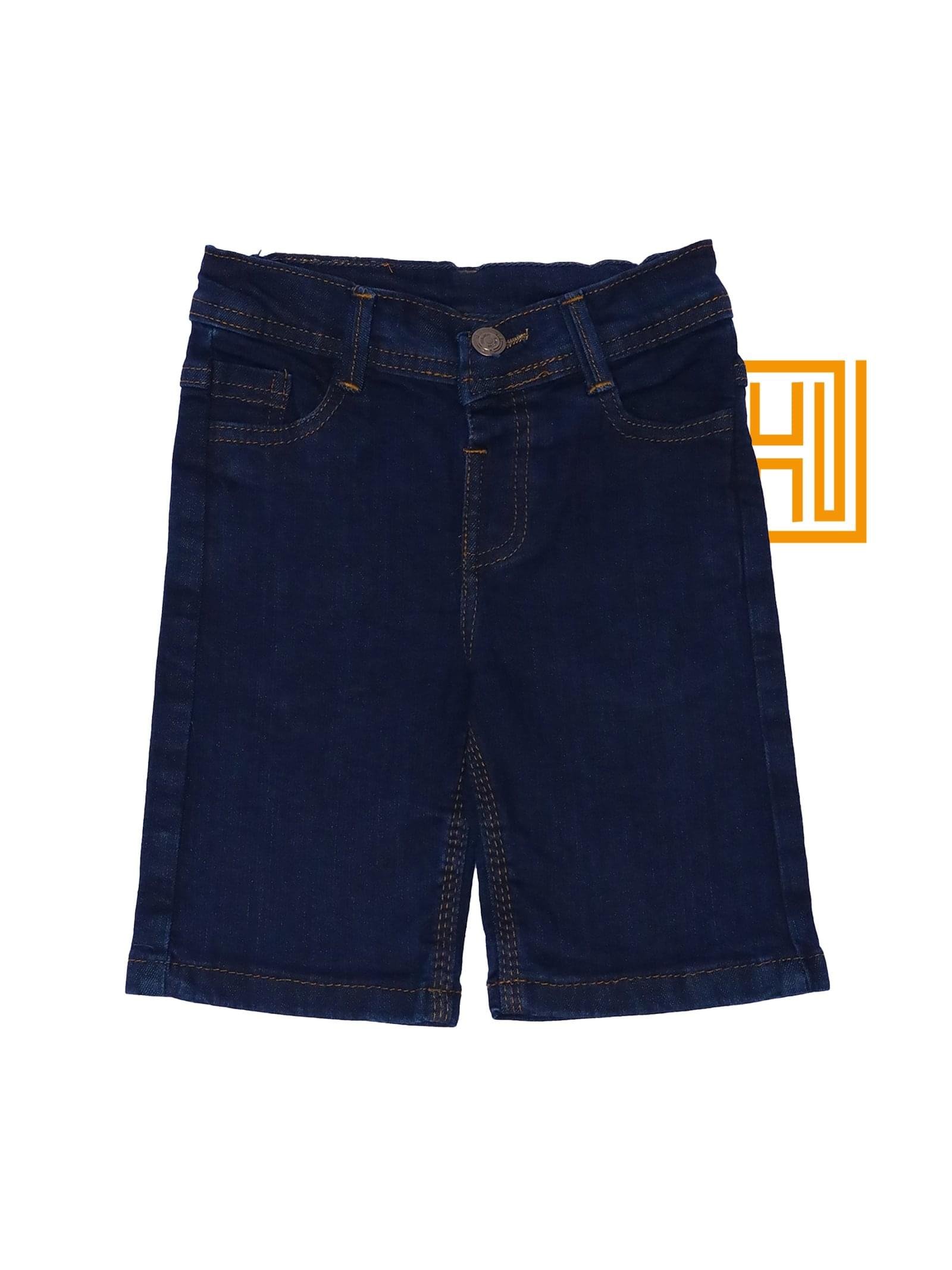 Dark Blue Denim Short S05