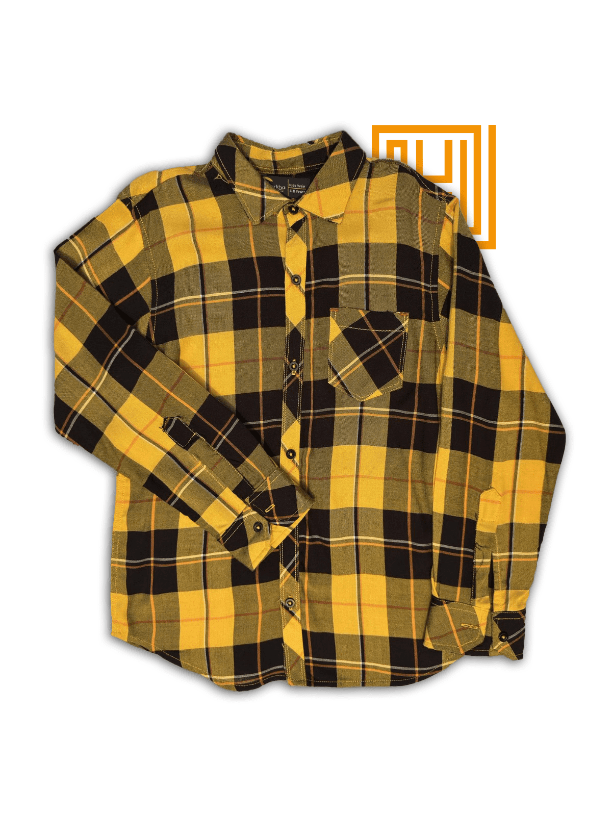 Premium Yellow Black Checkered Shirt