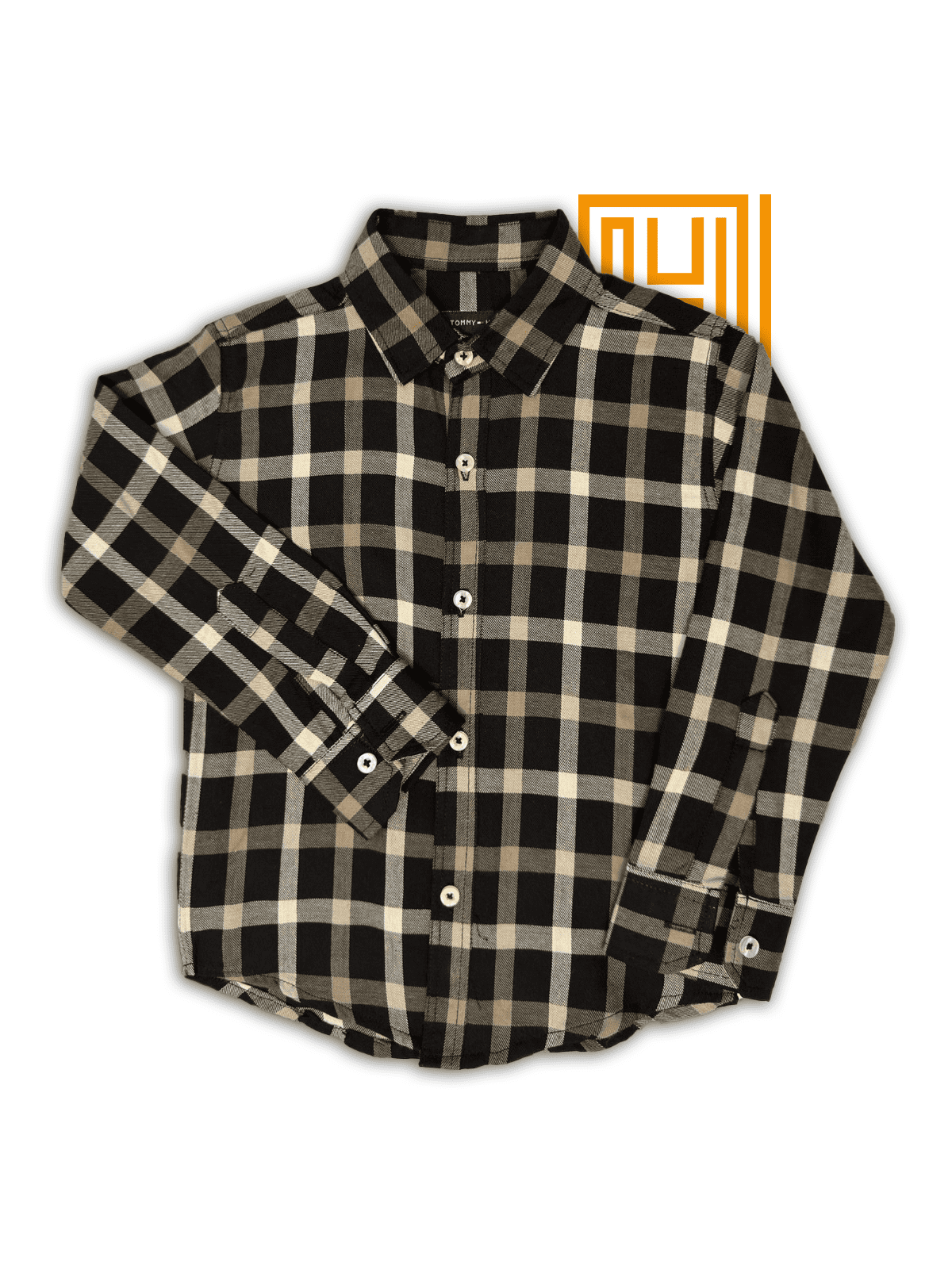 Premium Black Checkered Casual Shirt
